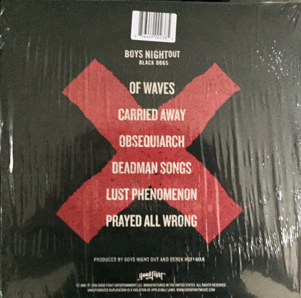 Boys Night Out - Black Dogs (CLEAR 10" VINYL) | Near Mint (NM or M-) Mint (M)-