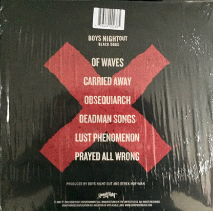 Boys Night Out - Black Dogs (CLEAR 10" VINYL) | Near Mint (NM or M-) Mint (M)-