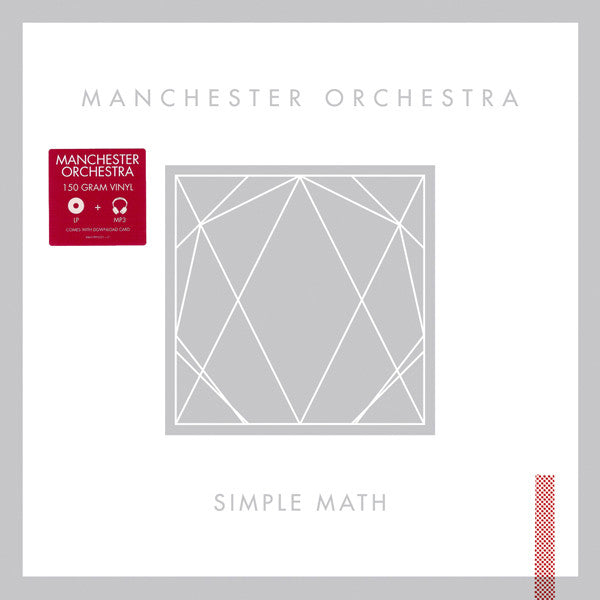 Manchester Orchestra - Simple Math (VINYL) | Near Mint (NM) Near Mint (NM)-