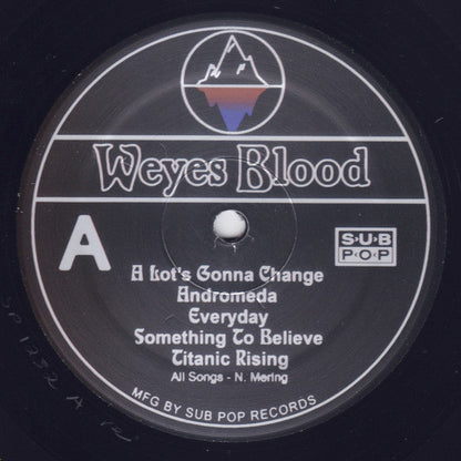 Weyes Blood - Titanic Rising (VINYL) | Near Mint (NM) Near Mint (NM)-