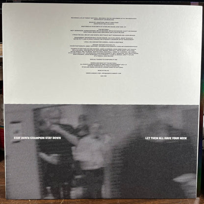 The National - Boxer (Live In Brussels) (CLEAR VINYL) | Near Mint (NM) Near Mint (NM)-