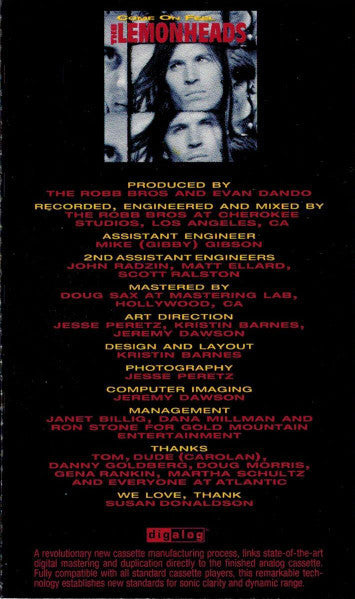 The Lemonheads - Come On Feel The Lemonheads *CASSETTE* | Near Mint (NM) Near Mint (NM)-