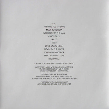 PJ Harvey - To Bring You My Love - Demos | Mint (M) Mint (M)-