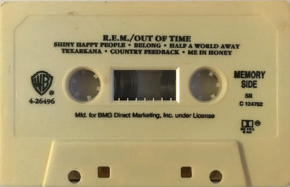 R.E.M. - Out Of Time *CASSETTE* | Near Mint (NM) Near Mint (NM)-