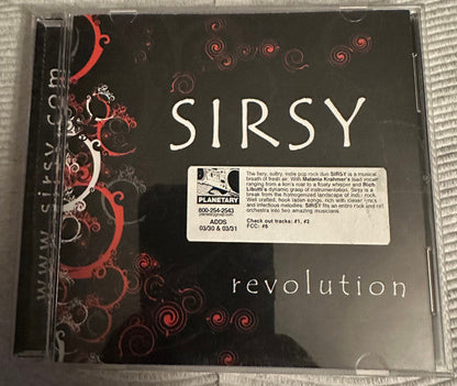Sirsy - Revolution (CD - SIGNED) | Near Mint (NM) Excellent (EX)-