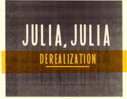 Julia, Julia - Derealization (CD) | Near Mint (NM) Near Mint (NM)-
