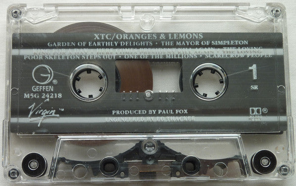 XTC - Oranges & Lemons *CASSETTE* | Near Mint (NM) Near Mint (NM)-