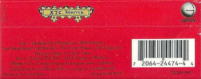 XTC - Nonsuch *CASSETTE* | Near Mint (NM) Near Mint (NM)-