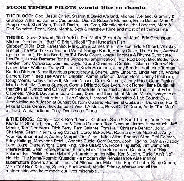 Stone Temple Pilots - Core (CD) | Near Mint (NM)-