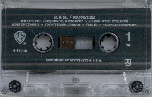 R.E.M. - Monster *CASSETTE* | Near Mint (NM) Near Mint (NM)-