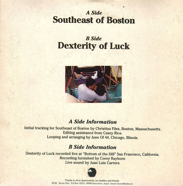 June Of 44 - Southeast Of Boston / Dexterity Of Luck | Near Mint (NM) Near Mint (NM)-