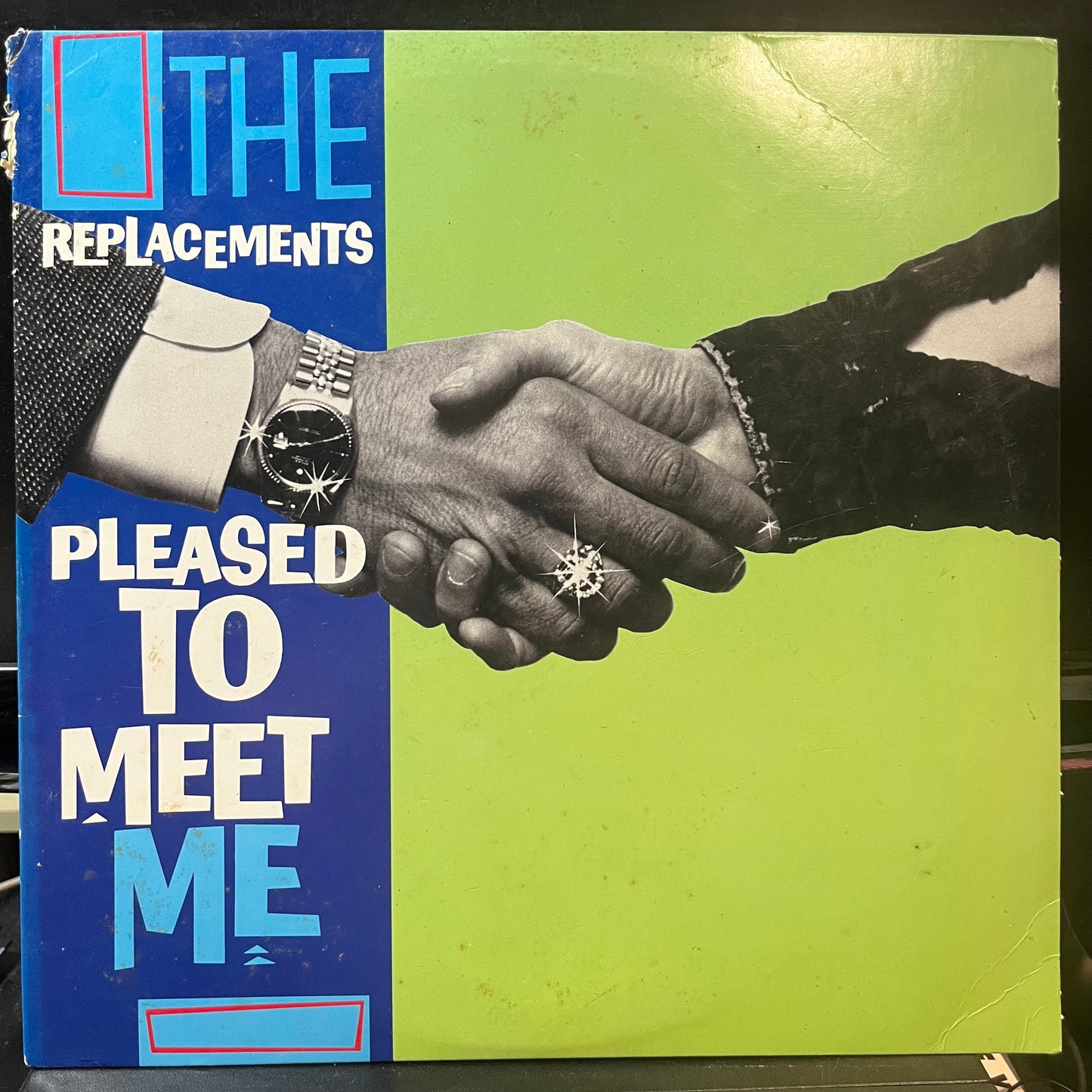 The Replacements - Pleased To Meet Me (VINYL LP SIRE 9 25557-1 1987) | Near Mint (NM or M-) Very Good Plus (VG+)-