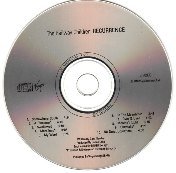 The Railway Children - Recurrence (CD) | Near Mint (NM) Near Mint (NM)-