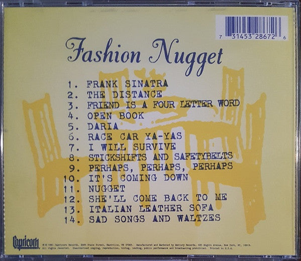 Cake - Fashion Nugget (CD) | Near Mint (NM) Near Mint (NM)-