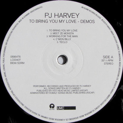 PJ Harvey - To Bring You My Love - Demos | Mint (M) Mint (M)-