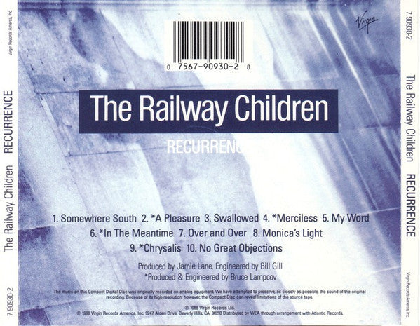 The Railway Children - Recurrence (CD) | Near Mint (NM) Near Mint (NM)-