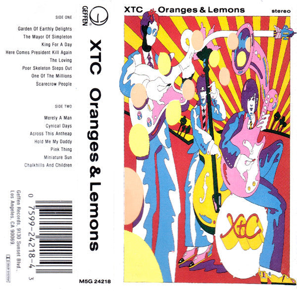 XTC - Oranges & Lemons *CASSETTE* | Near Mint (NM) Near Mint (NM)-