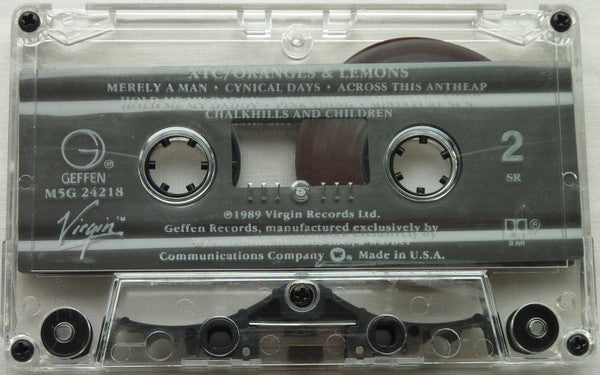 XTC - Oranges & Lemons *CASSETTE* | Near Mint (NM) Near Mint (NM)-