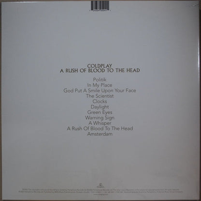Coldplay - A Rush Of Blood To The Head (VINYL LP) | USED Near Mint (NM) Near Mint (NM)-