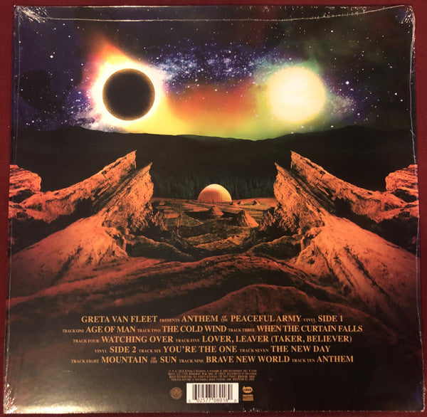 Greta Van Fleet - Anthem Of The Peaceful Army (COLOR VINYL) | Near Mint (NM) Near Mint (NM)-