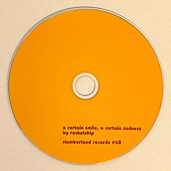 Rocketship - A Certain Smile, A Certain Sadness (CD) |-