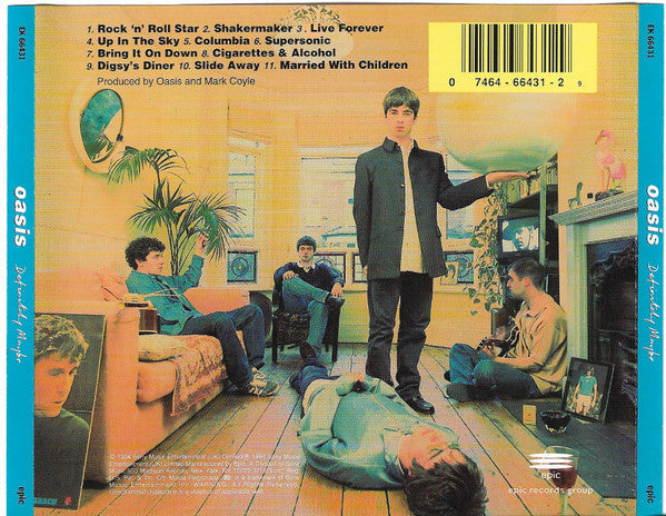 Oasis (2) - Definitely Maybe (CD) | Near Mint (NM) Near Mint (NM)-