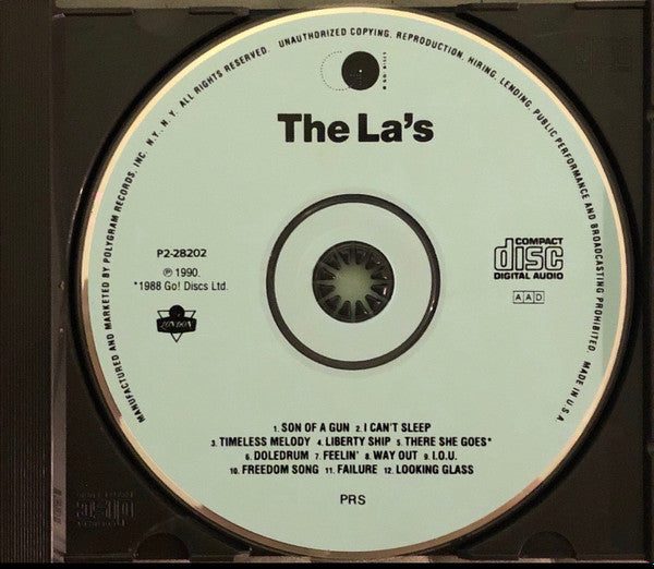 The La's - The La's (CD) | Near Mint (NM)-