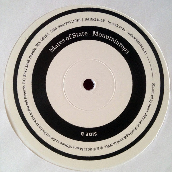 Mates Of State - Mountaintops | Mint (M) Mint (M)-