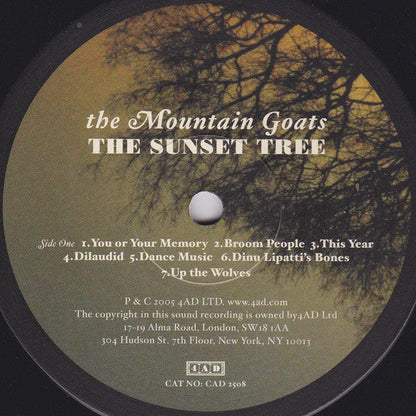 The Mountain Goats - The Sunset Tree | Mint (M) Mint (M)-