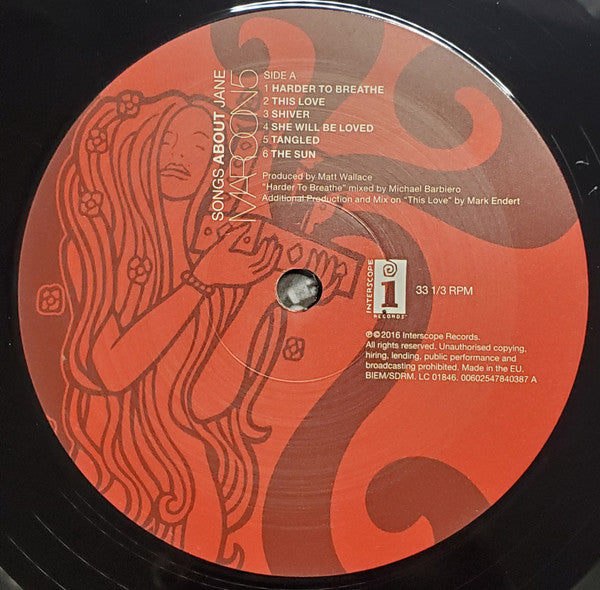 Maroon 5 - Songs About Jane | Mint (M) Mint (M)-