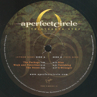 A Perfect Circle - Thirteenth Step | Mint (M) Mint (M)-