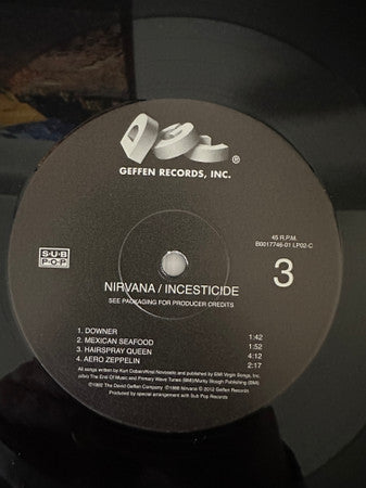 Nirvana - Incesticide | Mint (M) Mint (M)-