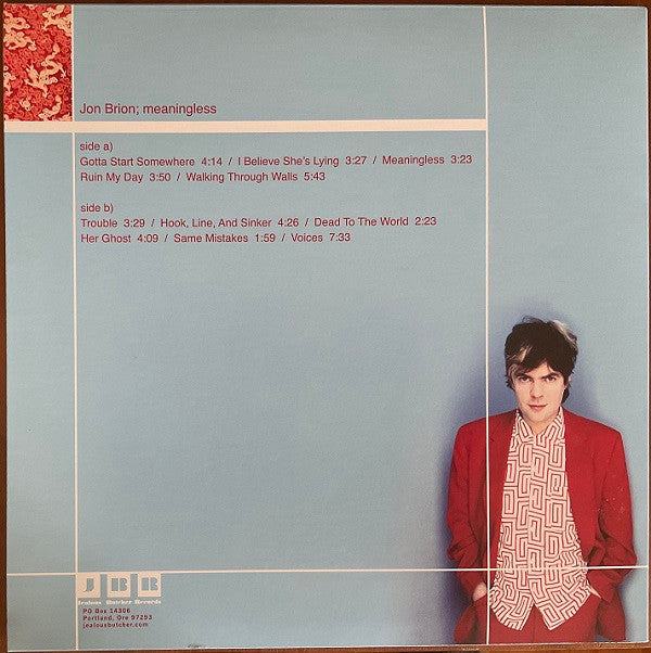 Jon Brion - Meaningless | Mint (M) Mint (M)-