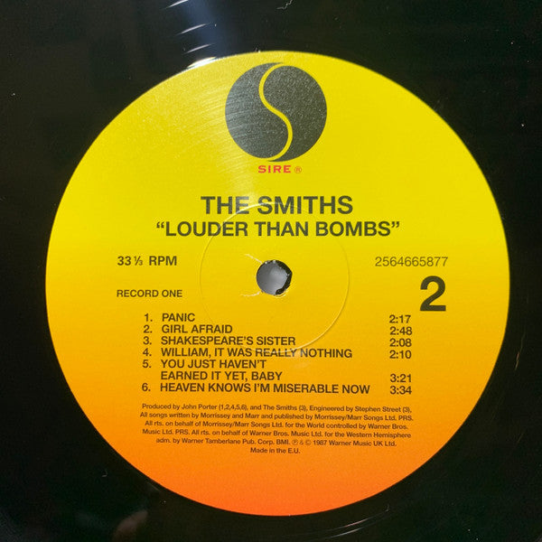 The Smiths - Louder Than Bombs (2X Vinyl) | Mint (M) Mint (M)-