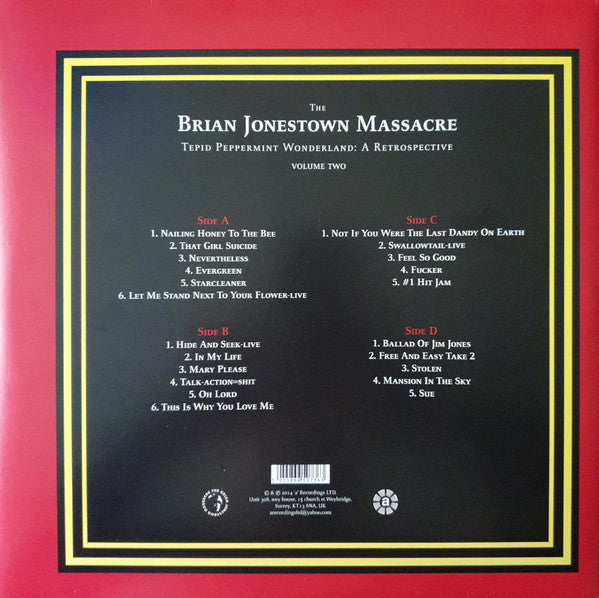 The Brian Jonestown Massacre - Tepid Peppermint Wonderland: A Retrospective (Volume Two) | Mint (M) Mint (M)-
