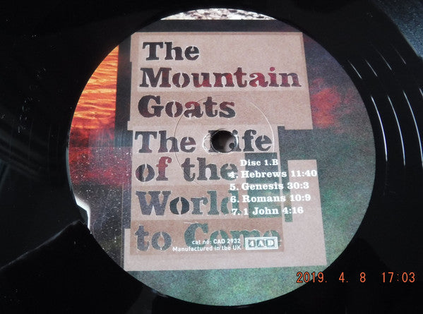The Mountain Goats - The Life Of The World To Come | Mint (M) Mint (M)-