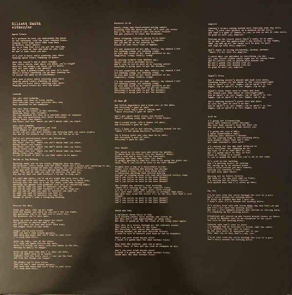 Elliott Smith Either / Or: Expanded Edition 2xLP Mint (M) Mint (M)-
