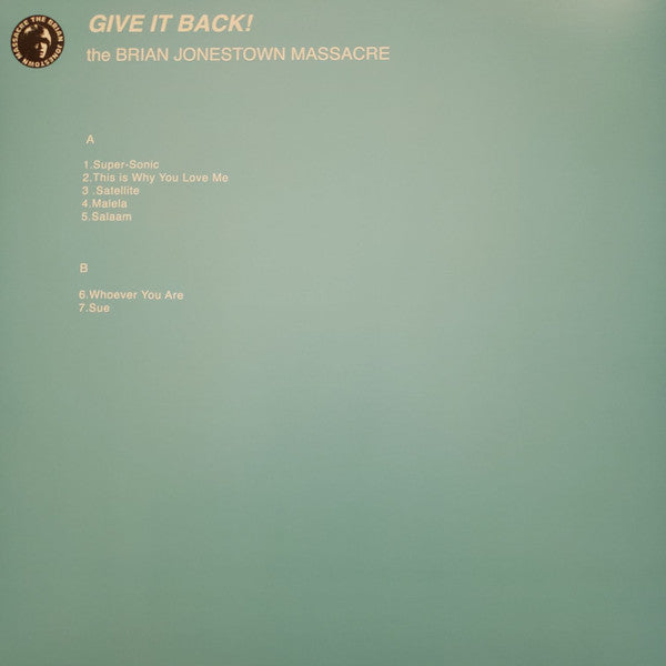 The Brian Jonestown Massacre - Give It Back! | Mint (M) Mint (M)-