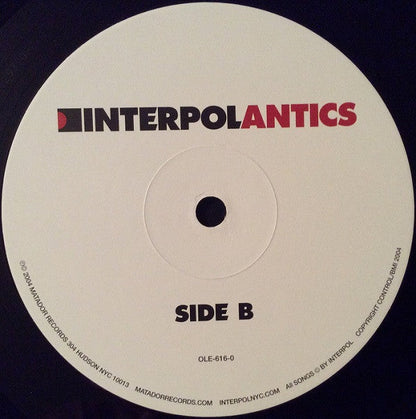 Interpol - Antics | Mint (M) Mint (M)-