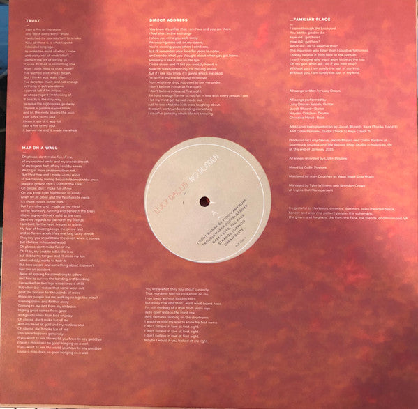 Lucy Dacus - No Burden | Mint (M) Mint (M)-