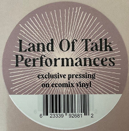 Land Of Talk - Performances | Mint (M) Mint (M)-