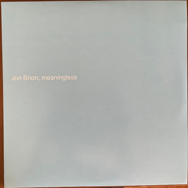 Jon Brion - Meaningless | Mint (M) Mint (M)-