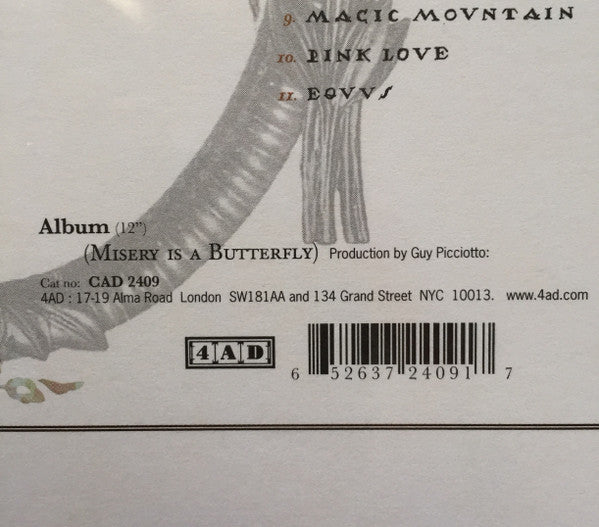 Blonde Redhead - Misery Is A Butterfly | Mint (M) Mint (M)-