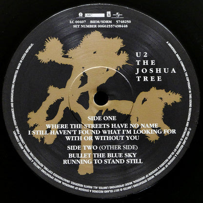 U2 - The Joshua Tree (2x VINYL) *MINOR SEAM SPLITS* | Mint (M) Mint (M)-