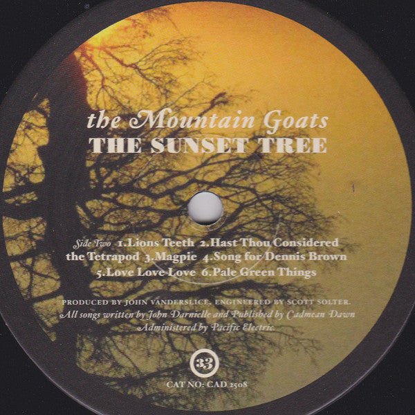 The Mountain Goats - The Sunset Tree | Mint (M) Mint (M)-