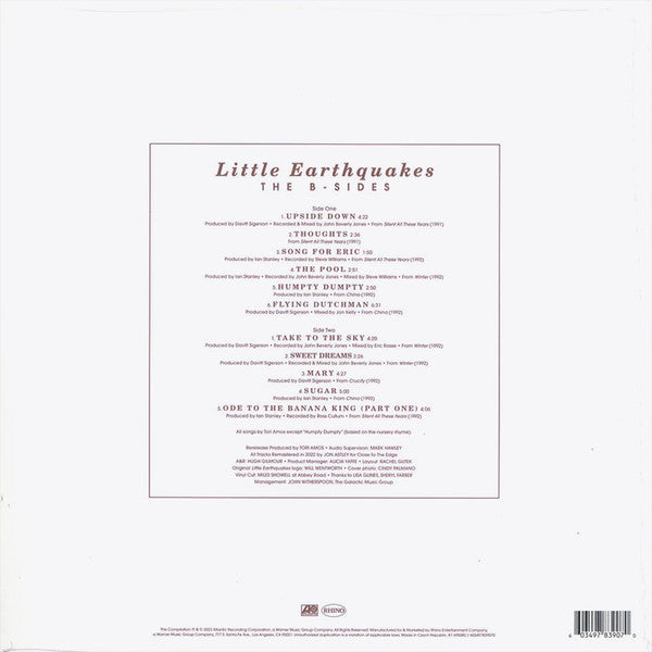Tori Amos - Little Earthquakes - The B-Sides | Mint (M) Mint (M)-