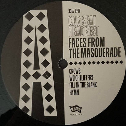 Car Seat Headrest - Faces From The Masquerade | Mint (M) Mint (M)-