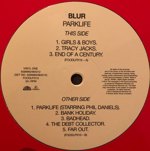 Blur - Parklife | Mint (M) Mint (M)-