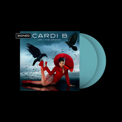 Am I The Drama? (Baby Blue Color Vinyl)(Includes Signed Art Card)*DISCOUNTED* |-