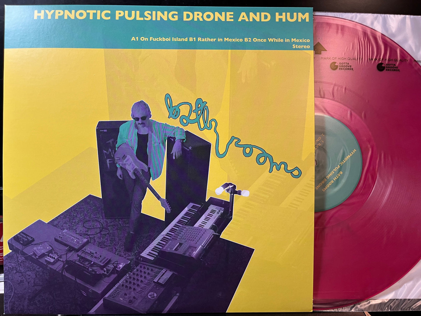 Bath Rooms - Hypnotic Pulsing Drone And Hum (COLOR VINYL) | Mint (M) Mint (M)-